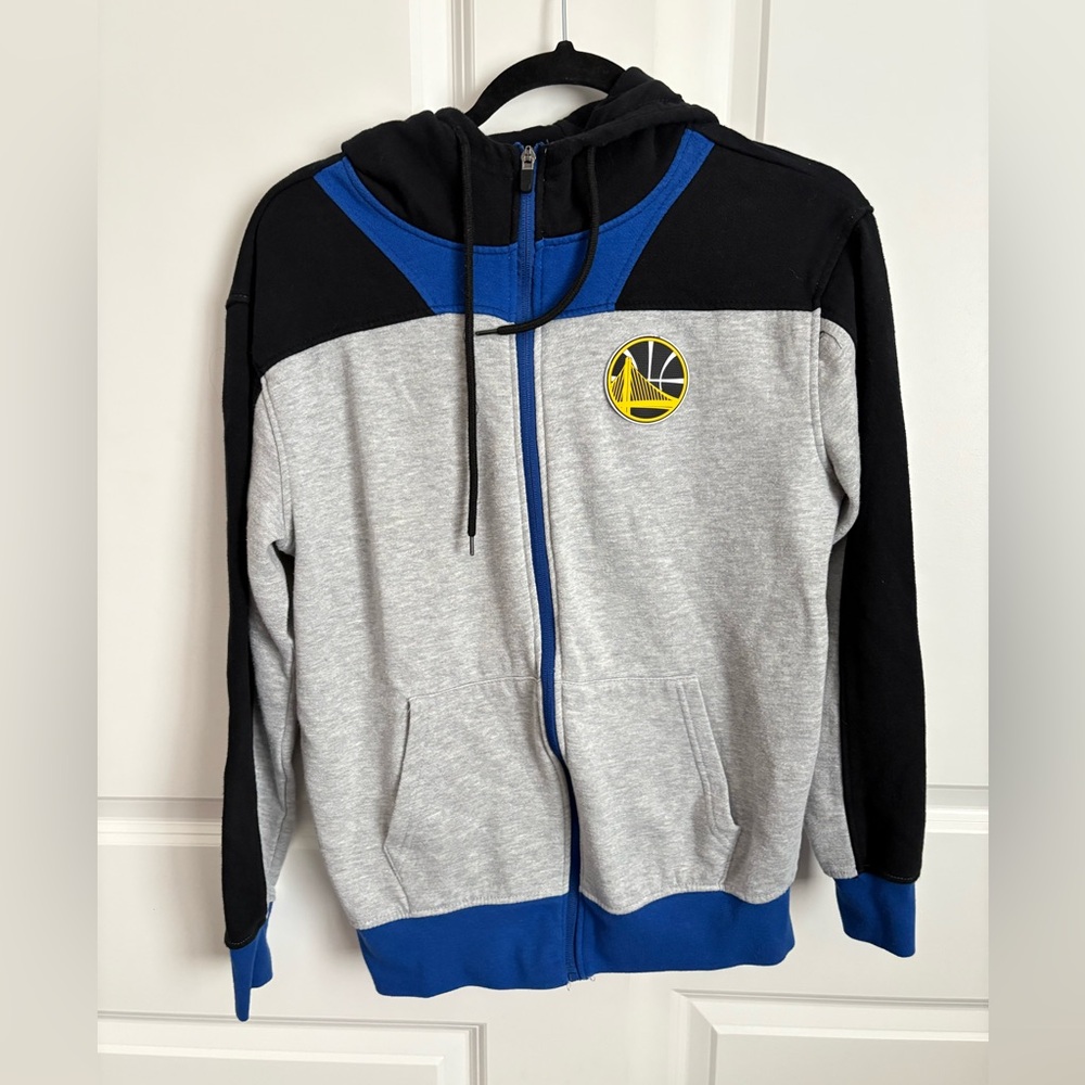 NBA GS Warriors Zip Up Sweater